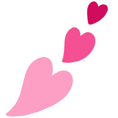 Cute love and heart element.