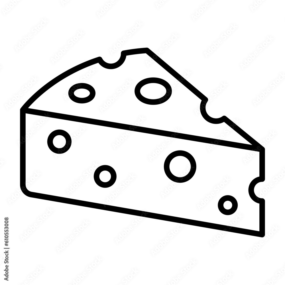 Canvas Prints cheese icon