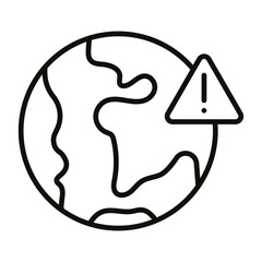Earth Danger Icon