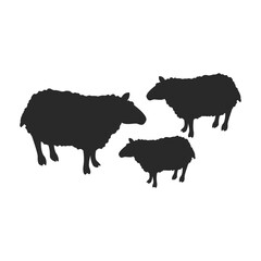 Goat illustration logo icon