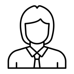 Female Professor Icon