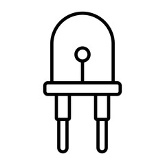 Light Emitting Diode Icon