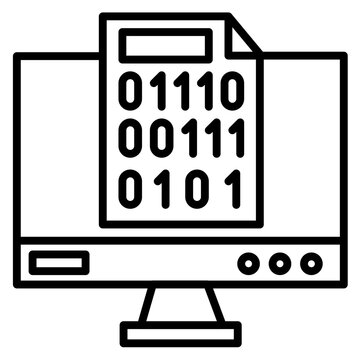 Binary Code Icon