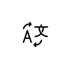 communication translate sign symbol vector