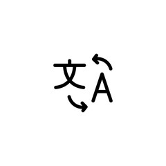 communication translate sign symbol vector