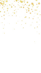 Magic stars vector overlay.  Gold stars scattered