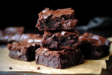 Delicious chocolate zucchini brownies