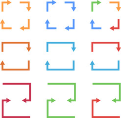シンプルなサイクル図