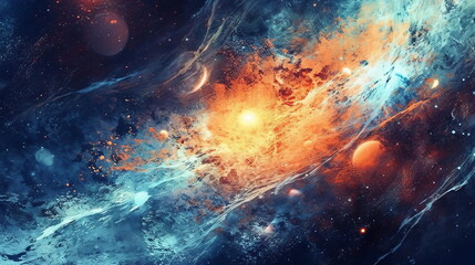 Fototapeta premium 宇宙空間,Generative AI AI画像