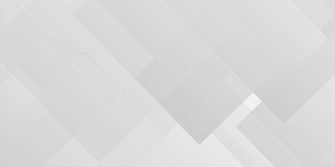 Obraz premium Seamless modern white and gray color technology concept geometric line vector background. Decorative web layout or poster, banner. White geometric white and gray color elegant background.
