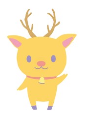 トナカイ　イラスト