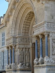 Obraz premium Arles, May 2023 : Visit the beautiful city of Arles en Provence - Historical city with its arena and ancient theater - View on the city