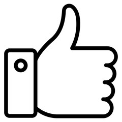 like thumb hand icon