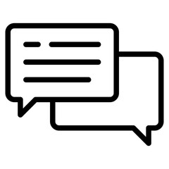 speech bubble, chat icon
