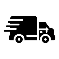 express delivery Solid icon