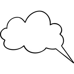 Cloud Speech Bubble