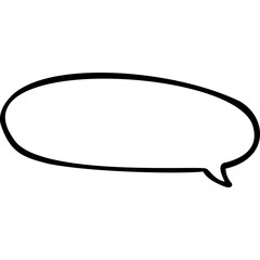 Ellipse Speech Bubble