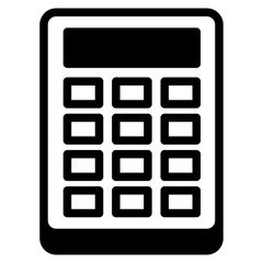Fototapeta premium calculator icon