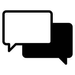 speech bubble, chat icon