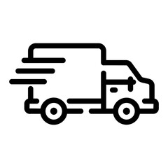 express delivery Line Icon