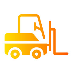 forklift Gradient icon