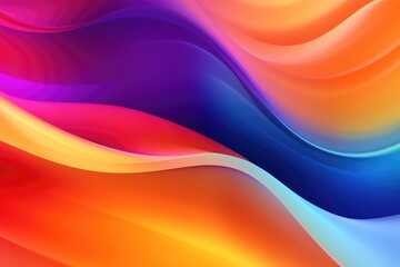 Fototapeta premium Abstract gradient colorful background. Generative AI