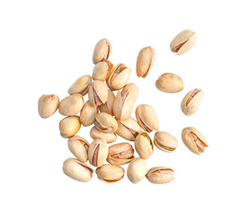 Pistachios isolated on transparent png