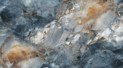 Blue ocean background. Marble stone texture with Generative Ai.