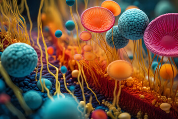 An Artistic Journey Into The Realm Of Microscopic Wonders
