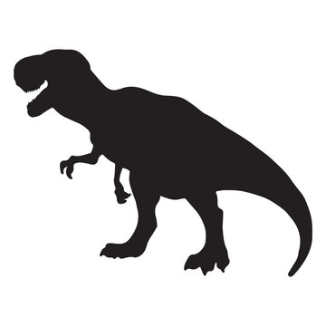 Wild dinosaur vector illustration, Prehistoric dinosaur picture, Black dinosaur icon, wildlife theme tshirt design idea