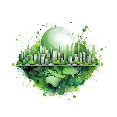 Obraz premium 5TH JUNE-World Environment Day. VECTOR illustration