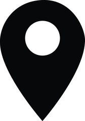 map pointer icon vector