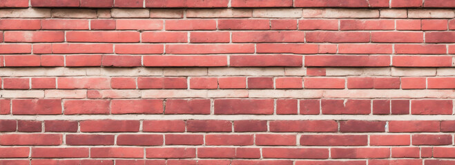Vintage brown orange brick wall texture from Generative AI