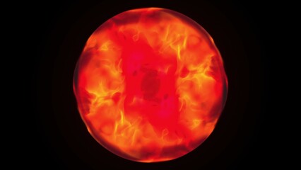 Abstract magic sphere