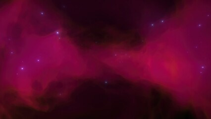 Abstract nebula with stars