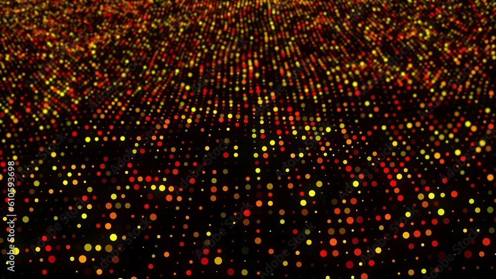 Poster abstract particle waves