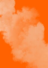 abstract orange background for design with haze