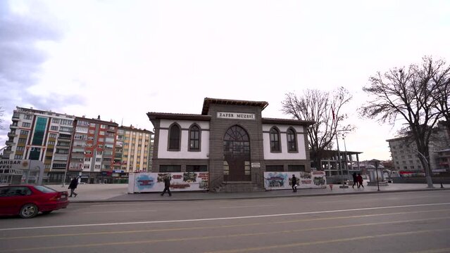 Victory Museum in Afyon city center 4K