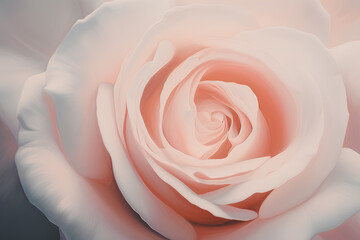 Tender rose stylized acrilic drawing art background ai generated