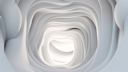 white abstract wallpaper, generative ai