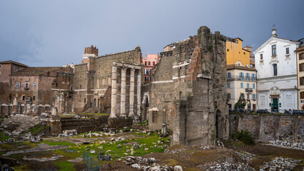Fototapety  forum romanum rzym budowle włochy bolonia  morze