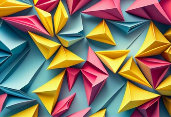 Obraz premium An amazing abstract background with a dynamic 3D design, Generative ai