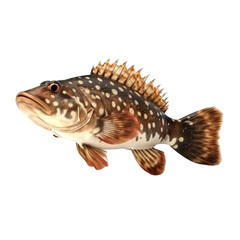 Naklejka premium Grouper Generative AI