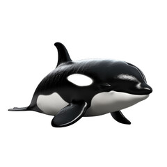 Naklejka premium killer Whale Generative AI