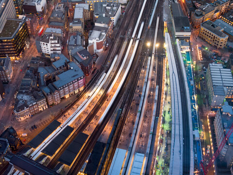 Europe, UK, England, London Bridge rail station