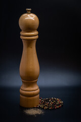 pepper mill and pepper