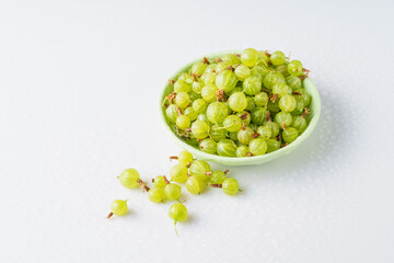 Fresh lantern fruit isolated on white background