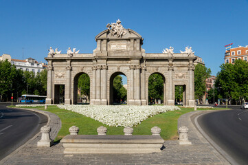 Obraz premium Europe, Spain, Madrid, Puerto de Alcala