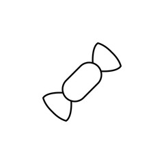 Candy line icon, sweetness logo vector