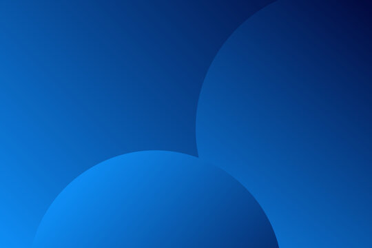 Abstract blue wallpaper background. Dynamic shapes composition.